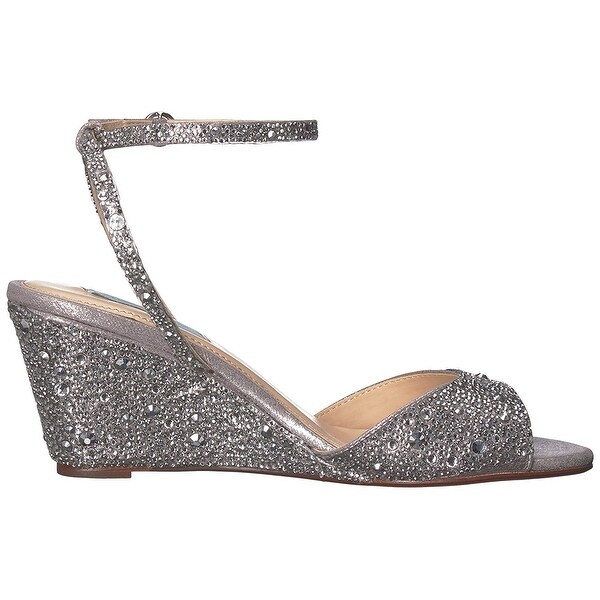 blue by betsey johnson elora evening sandals
