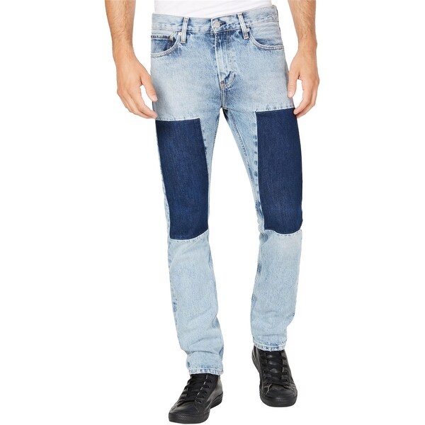 calvin klein slim straight jeans mens