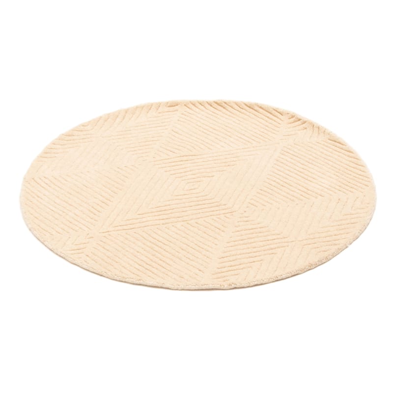 Kashkuli Gabbeh Beige Rug 3'11" x 3'11" - 3'11 x 3'11