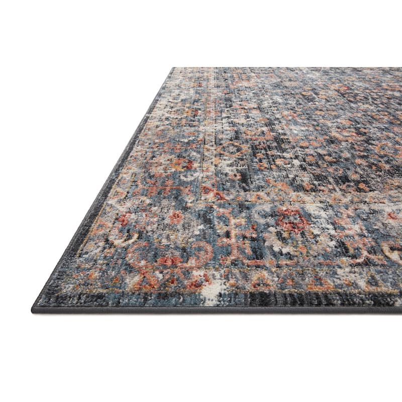Alexander Home Penelope Vintage Botanical Oriental Area Rug