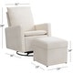 preview thumbnail 4 of 10, Soho Baby Everlee Upholstered Glider/Ottoman