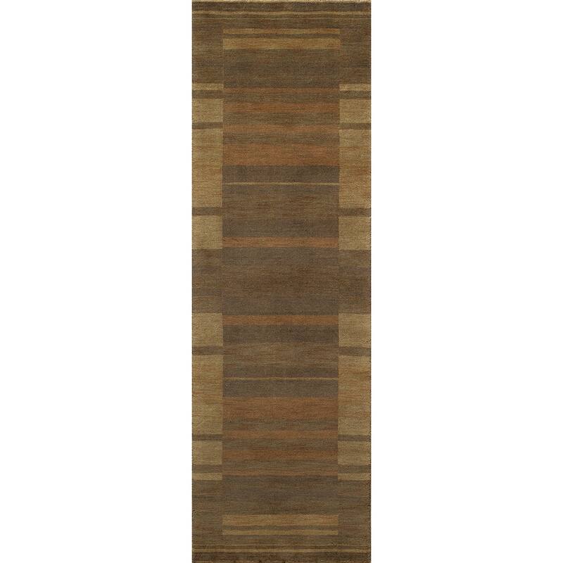 Momeni Gramercy Hand Loomed Wool Contemporary Geometric Area Rug