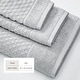 preview thumbnail 125 of 193, Linery & Co. Cotton Diamond Waffle Texture Bath Towels.