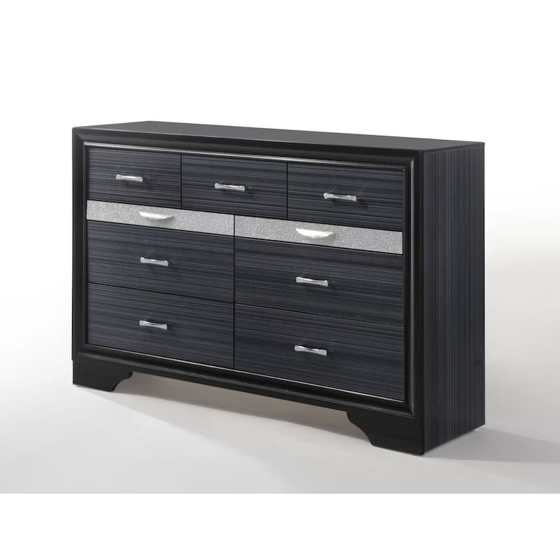 Tuxedo 9-drawer Dresser - Black