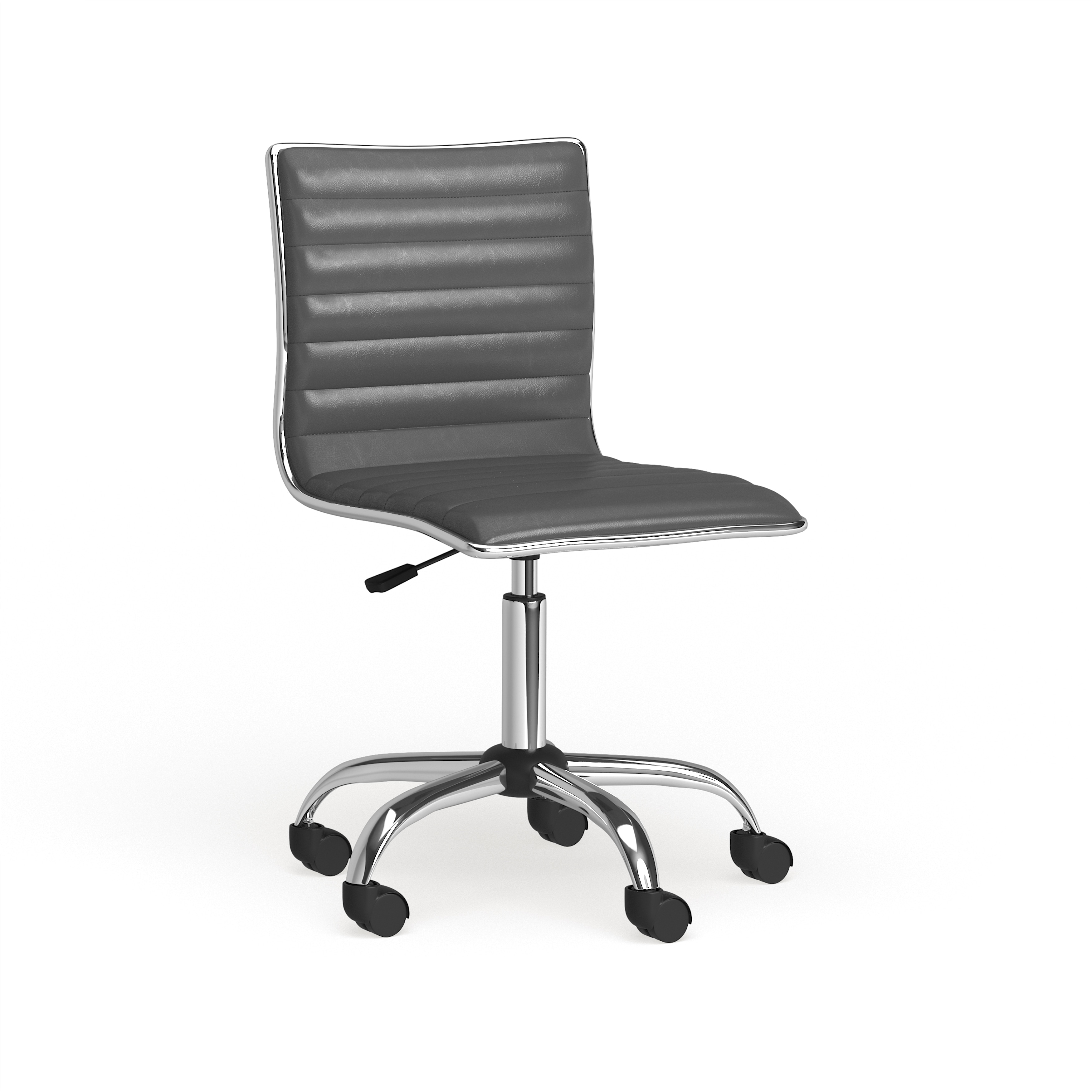 Carson carrington lund chrome contemporary office chair outlet