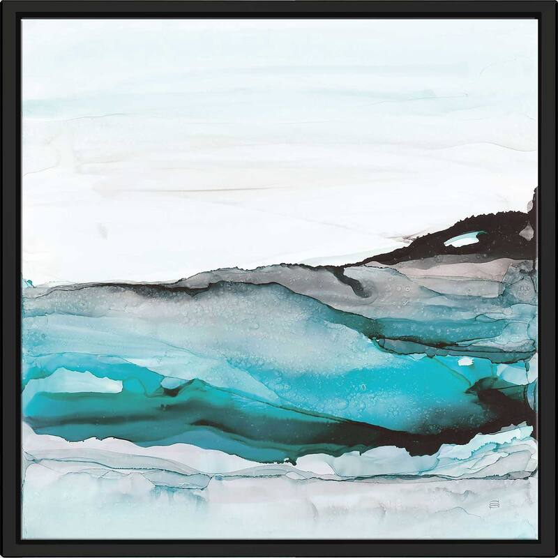 "Aquascape I" Print on Floating Canvas
