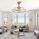 preview thumbnail 98 of 118, 20"/24"/72" Oaks Aura Cotti Low Profile Dimmable Smart Ceiling Fan with Lights 6-Speed Flush Mount Modern Remote