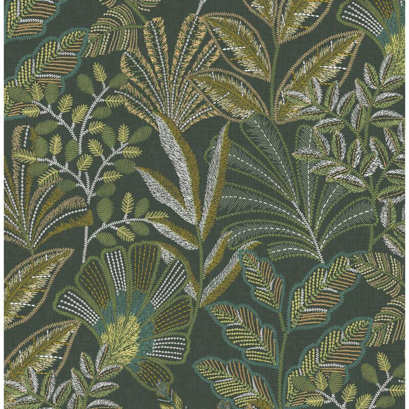 Graham & Brown Vendura Weave Emerald Wallpaper