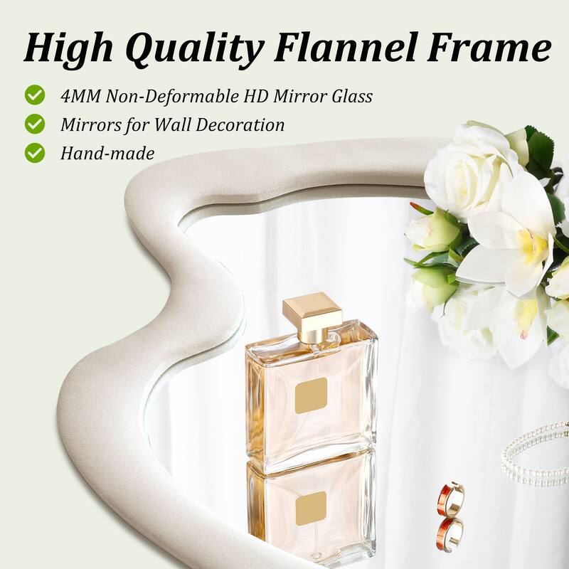 Irregular Asymmetrical Wall Mirror