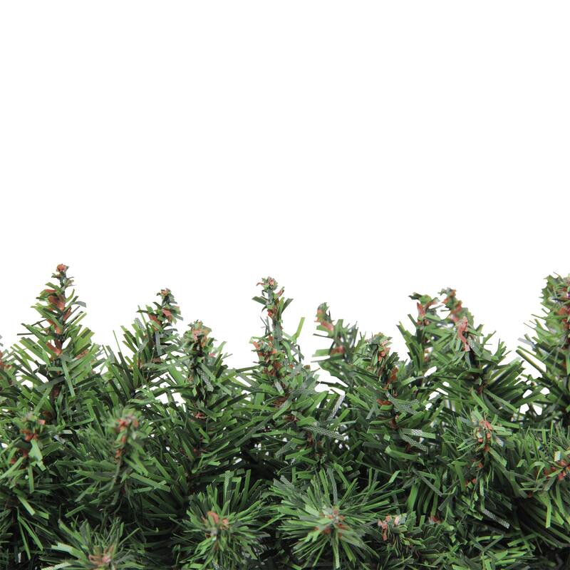 Cross Shaped Artificial Pine Wreath with Ground Stake - 22" - Unlit