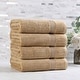 preview thumbnail 12 of 105, Superior Heritage Egyptian Cotton Absorbent Bath Towel Set of 4 Toast