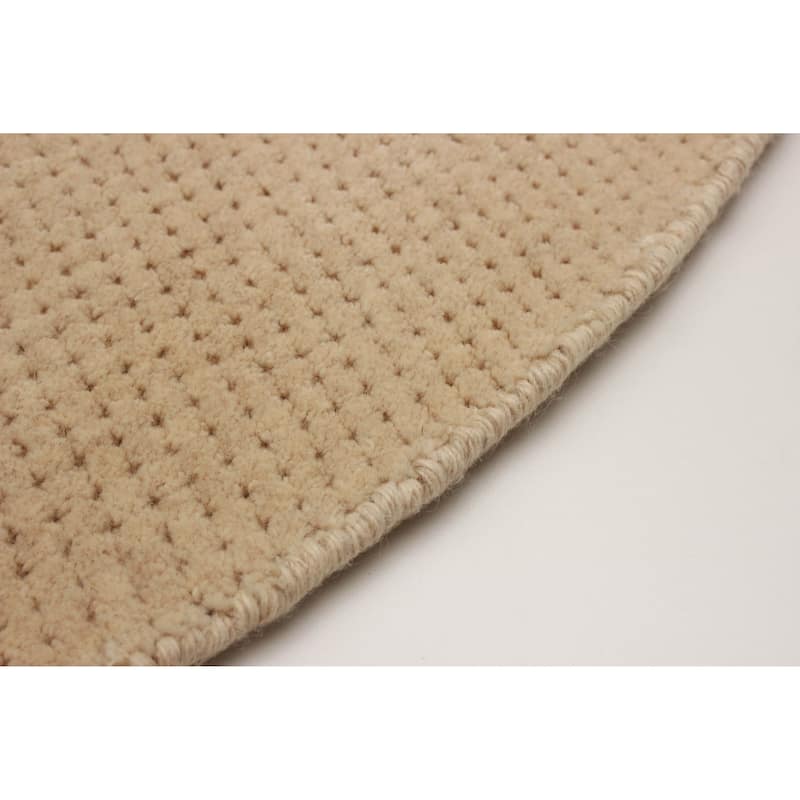 Kashkuli Gabbeh Beige Rug 5'4" x 5'4" - 5'4 x 5'4