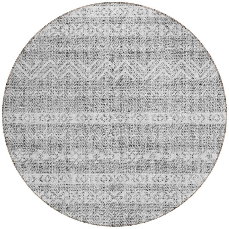 HomeRoots Southwestern Transitional Rectangle Outdoor Rug