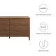 preview thumbnail 2 of 7, Render 63in 6-Drawer Dresser in Walnut