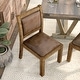 preview thumbnail 7 of 16, Matthias Rustic Wood Dining Chairs (Set of 2) by Furniture of America