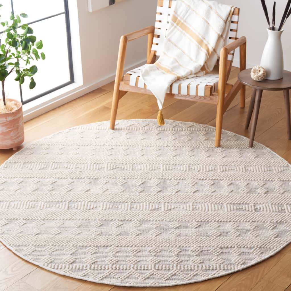 SAFAVIEH Handmade Natura Shoshana Transitional Wool Rug