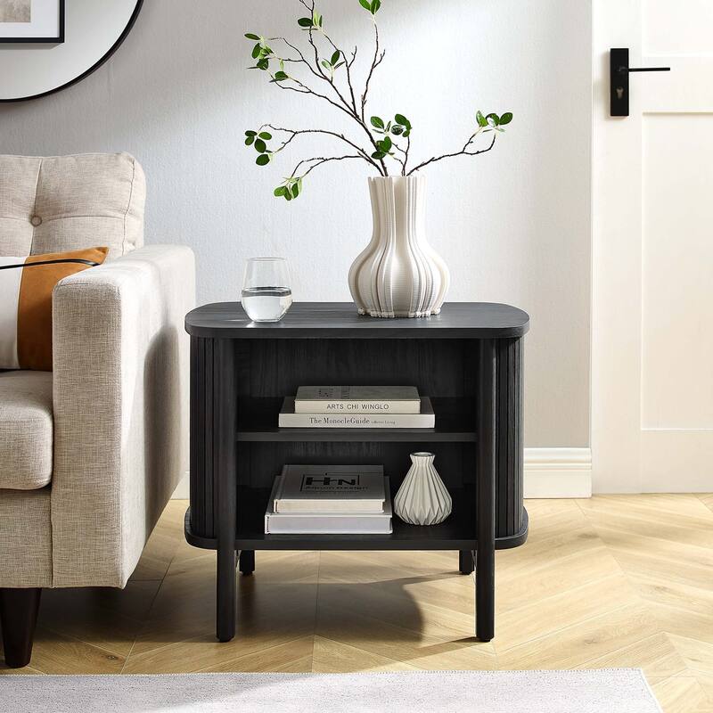 Cadence Open Nightstand - Black