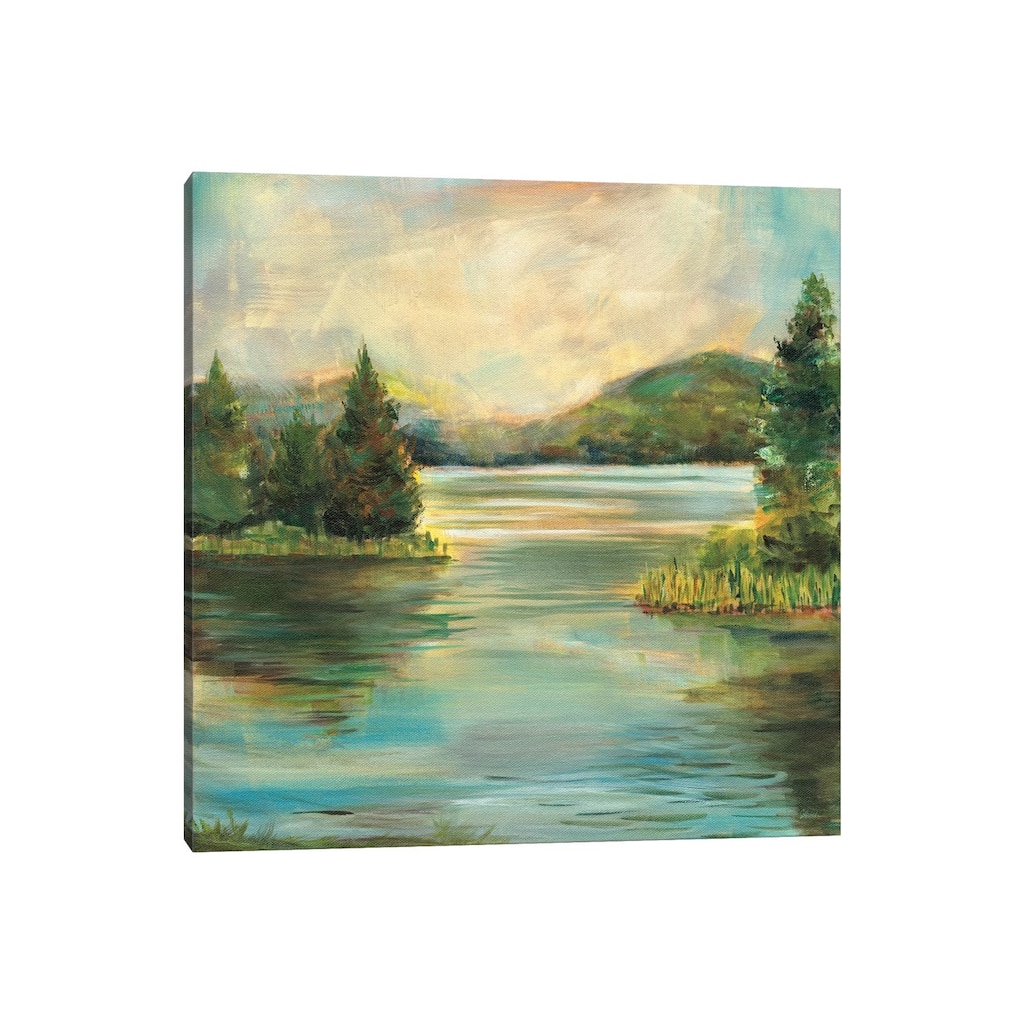 iCanvas "Silver Lake" by Sue Schlabach Canvas Print