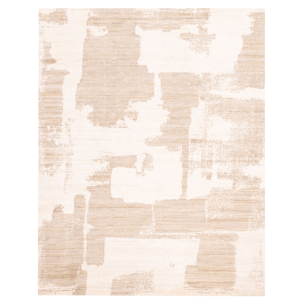 ECARPETGALLERY Hand Loomed Elysian Cream Rug - 8'2 x 9'10