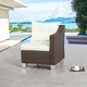 preview thumbnail 2 of 2, Patio Festival Outdoor Wicker/Rattan Left-Arm Chair