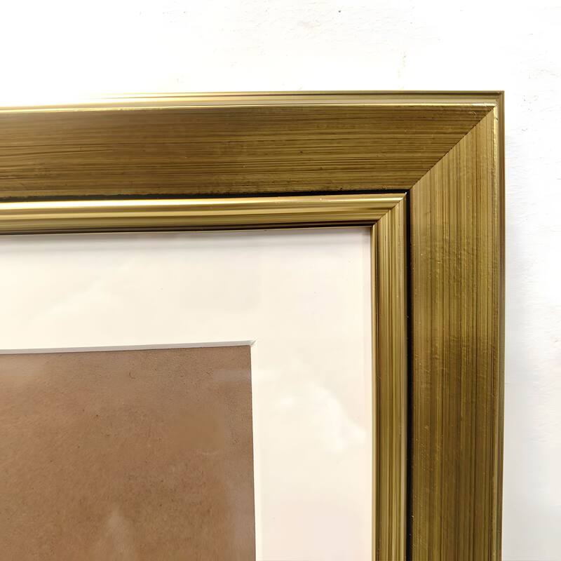 Set of 3 Green Leaf Botanical Framed Wall Art - Replaceable Canvas Prints with Solid Wood Picture Frames, Modern Plant