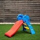 preview thumbnail 1 of 4, Folding Up-down Slide Plastic Climber Playful Toy For Kids Blue
