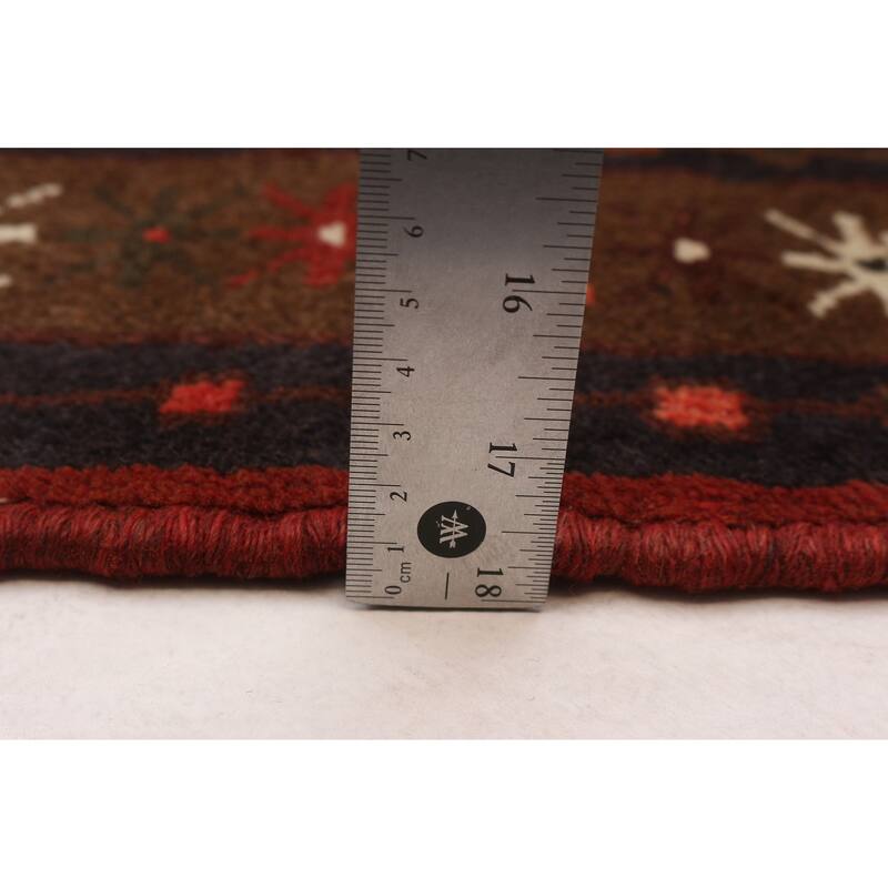 ECARPETGALLERY Hand-knotted Andelz Red Wool Rug - 3'2 x 4'8