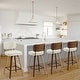 preview thumbnail 129 of 199, 26"/29" Swivel Bar Stools/ Counter Stools with Bentwood Legs