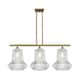 Option Brushed Brass / Clear Spiral Fluted