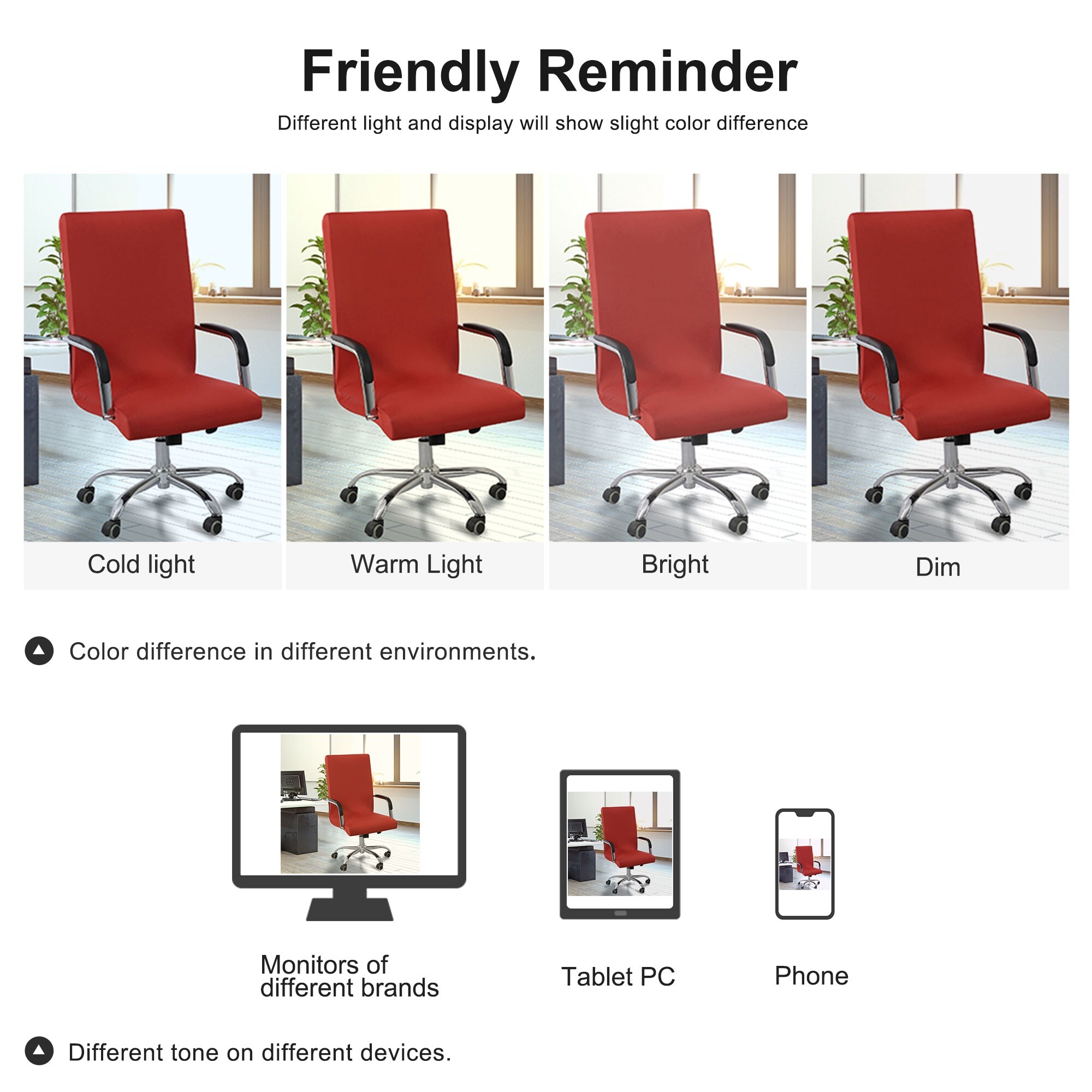 Office Stretch Chair Cover Washable Removable Swivel Seat Slipcovers On Sale Overstock