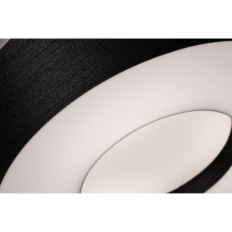 AFX Montclair 19'' Flush Mount - Black