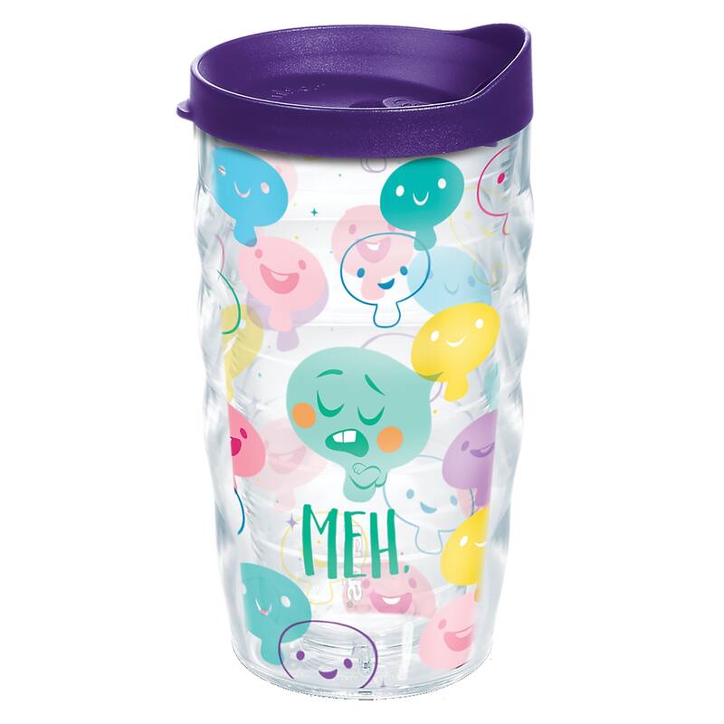 Tervis Disney Pixar Soul Meh Made in USA Double Walled Insulated Travel Tumbler, Classic - 10oz Wavy - 10oz Wavy