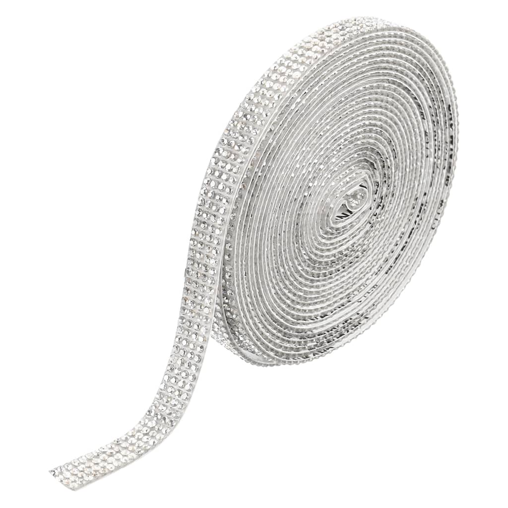 Self Adhesive Rhinestone Strips, Crystal Rhinestone Ribbon