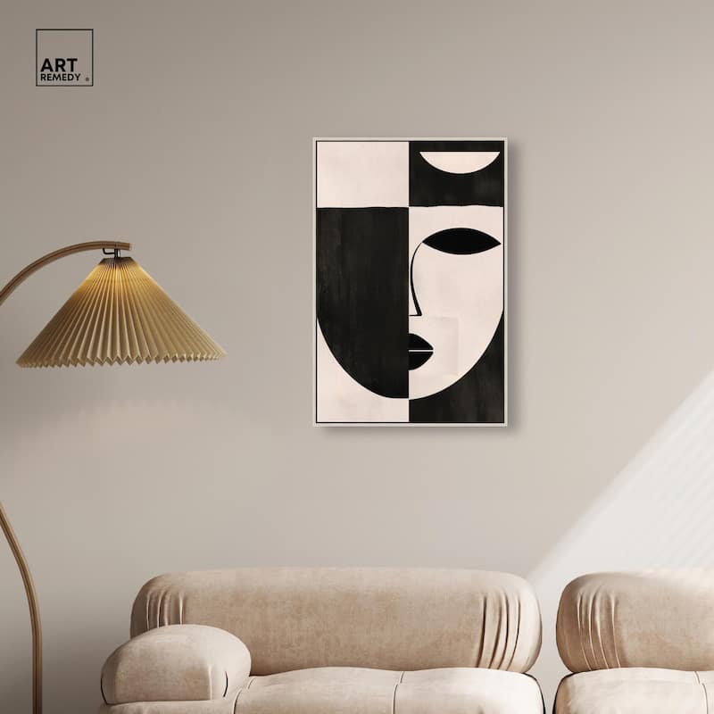 Divided Self II Canvas by Art Remedy