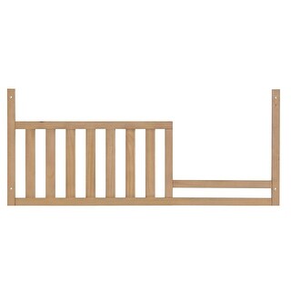 Soho Baby Everlee Toddler Guardrail - Honey Wood