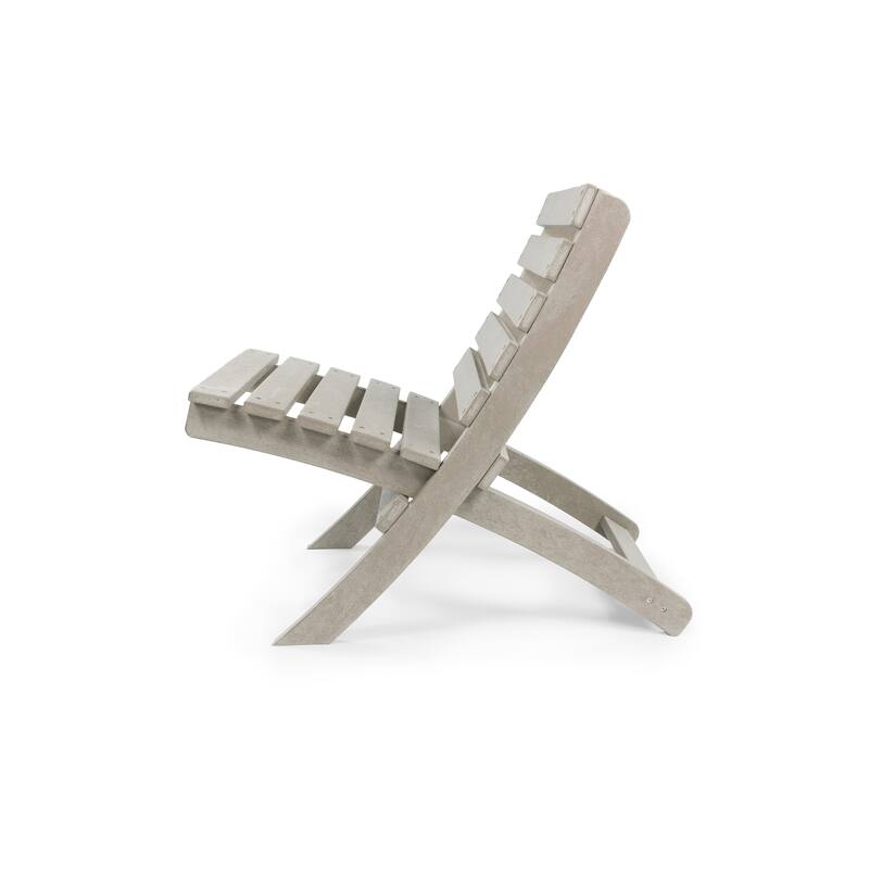 Versailles Fully Assembed All-Weather HDPE Outdoor Folding Patio Chair