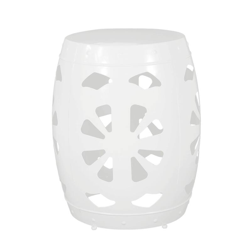 Modern Chic Iron Cut Side Table