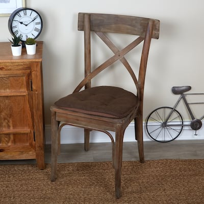 Twillo Marine Tufted Chair Pad