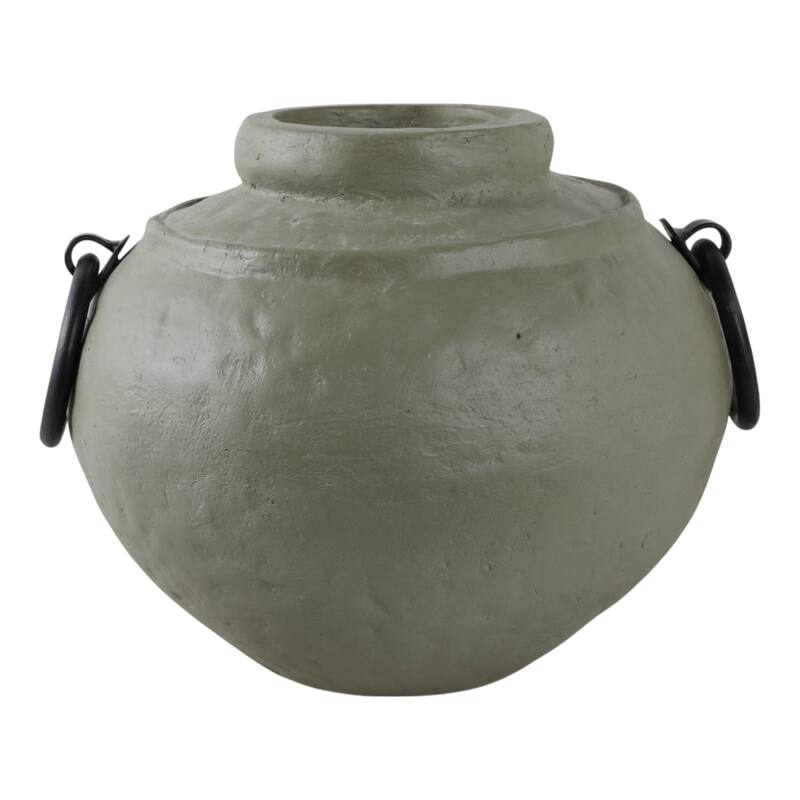 Pottery Ecomix Vase with Handles Modern Boho Style Versatile Display