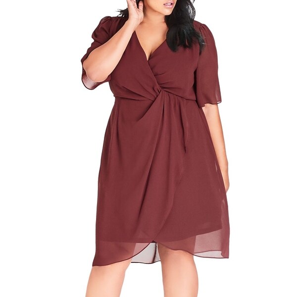red dress size 24