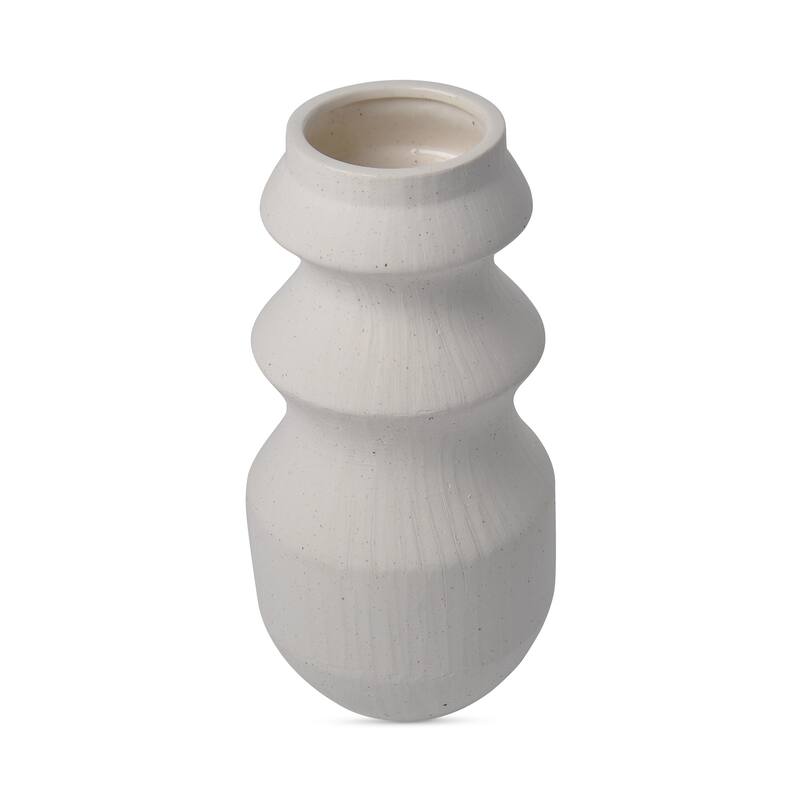 Aurelle Home Modern Ceramic Stoneware Vase