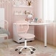 preview thumbnail 74 of 120, Homy Casa Armless Office Task Chair Malmonew Pink