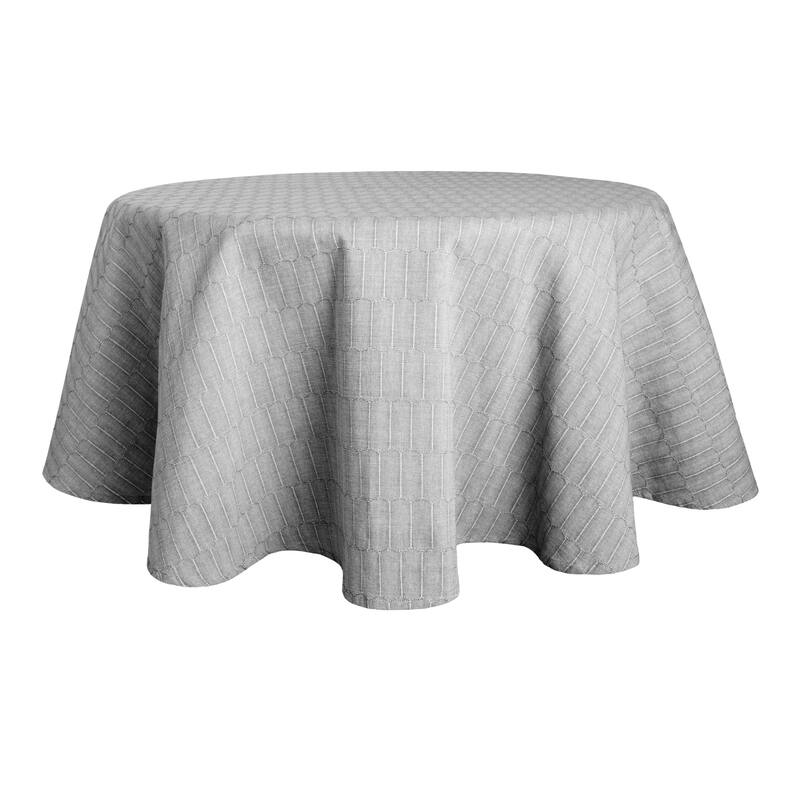 Martha Stewart Honeycomb Modern Farmhouse Tablecloth