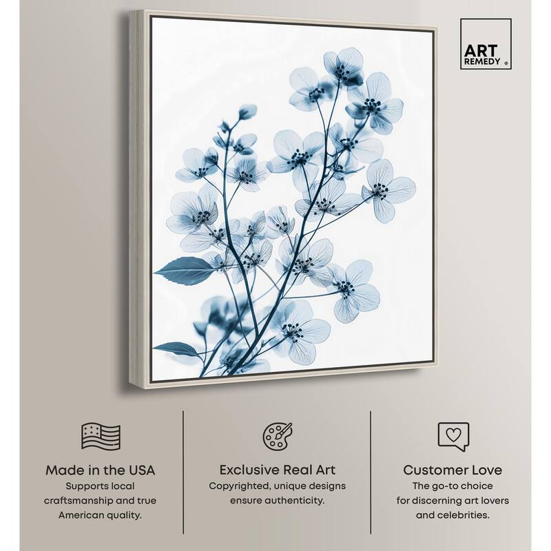 Translucent Petals I Canvas by Art Remedy