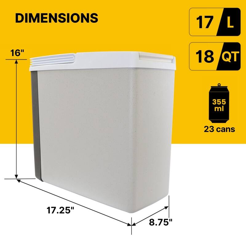 Koolatron Thermoelectric Iceless 12V Cooler/Warmer 18 qt (17L)