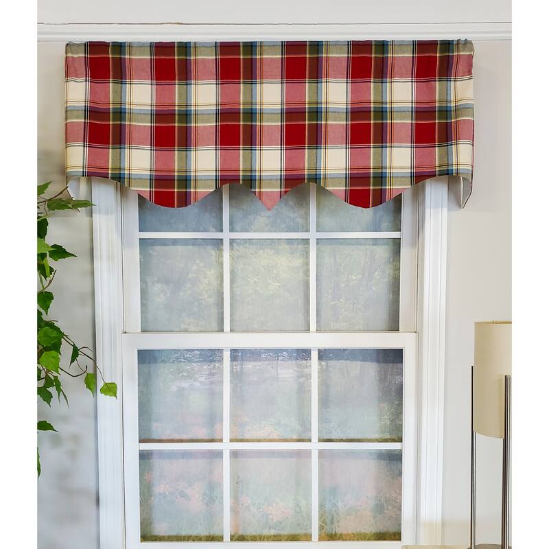 Rural Plaid Regal Valance