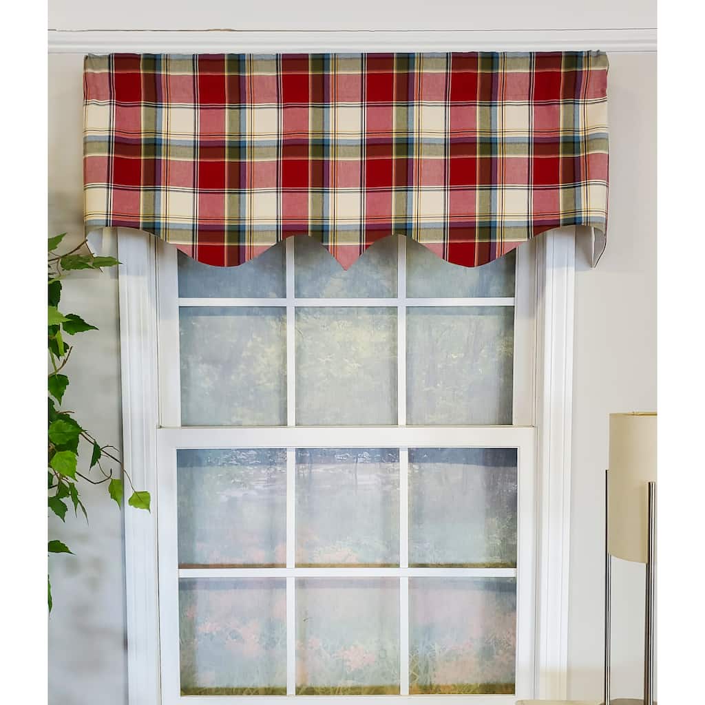 Rural Plaid Regal Valance