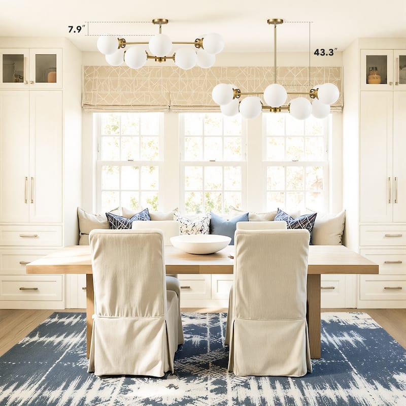 CO-Z Modern Linear Sputnik Pendant Chandelier (6/8/12 - Light)