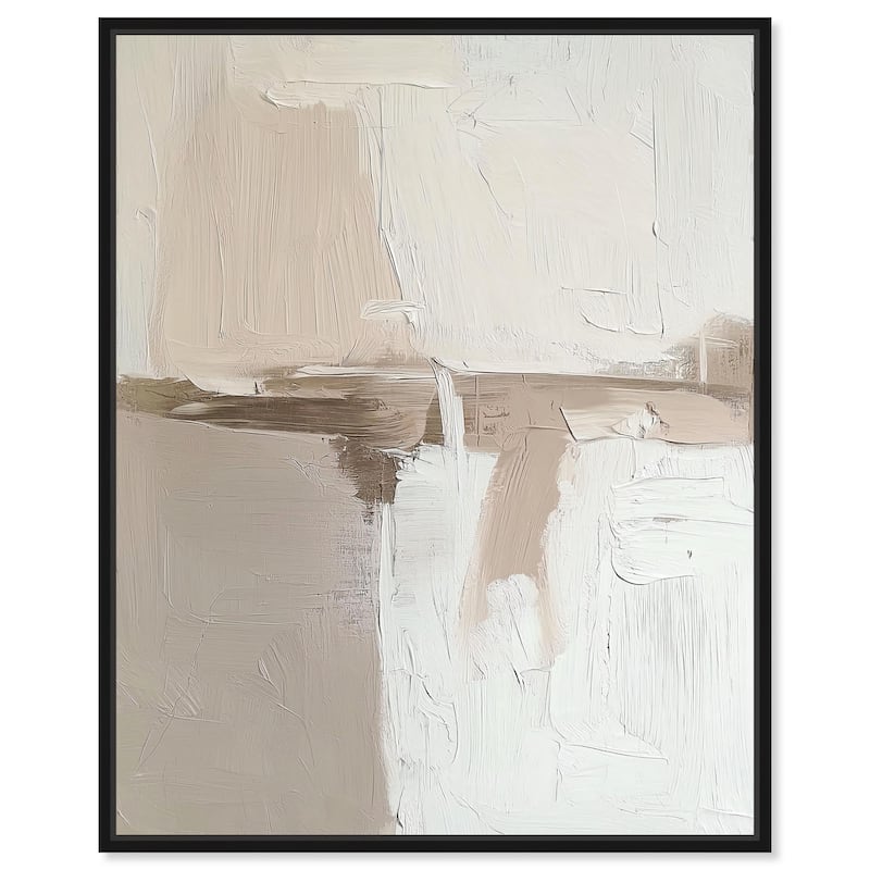 Sandstone Impressions Canvas by Art Remedy - 20" x 24" - Black