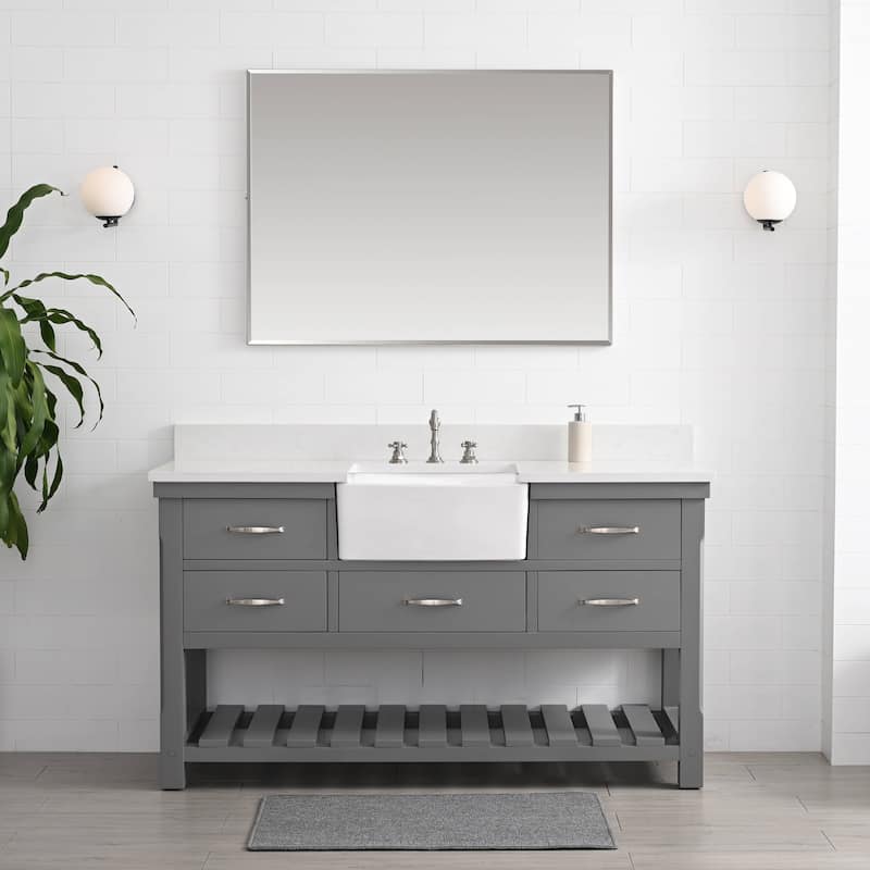 Sudio Design Wesley 60" Single Bathroom Vanity